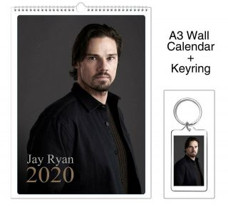 Jay Ryan 2020 Wall Holiday Calendar,  Keyring