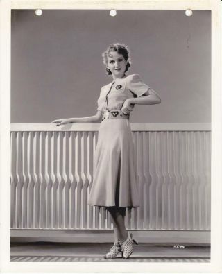Kathryn Kane In " Spirit Of Culver " (1939) Vintage Movie Still