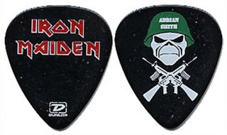 Iron Maiden Adrian Smith Authentic 2006 Tour Custom Stage Band Guitar Pick