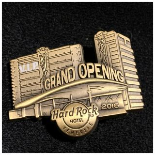 Hard Rock Hotel Tenerife Grand Opening Vip Staff 2016 Pin