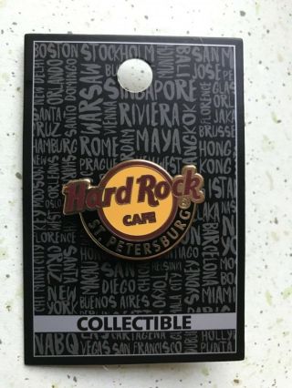 Hard Rock Cafe St.  Petersburg Core Logo Pin.