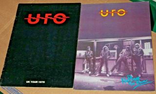 2 Ufo 1979 - 1980 Uk Tour Concert Program Tour Books