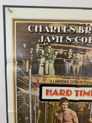 HARD TIMES Movie Poster (VeryFine -) One Sheet 1975 Charles Bronson 4207 2