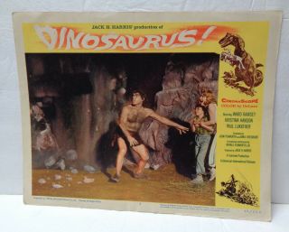 1960 " Dinosaurus " 11 " X 14 " Movie Lobby Card