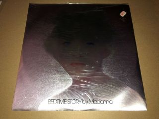 Madonna Rare Limited Edition Metallic Sleeve 12 " Vinyl Record Bedtime Story