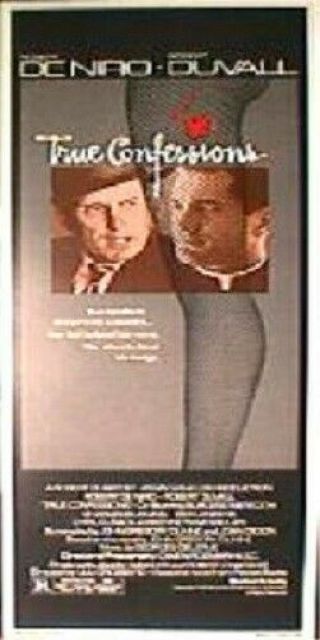 True Confessions 14x36 Rolled Movie Poster 1981 Insert
