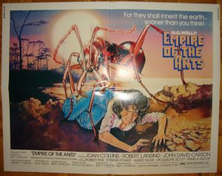 Empire Of The Ants - Sci - Fi - Horror - H.  G.  Wells - Bert I.  Gordon - Art By Struzan - Hs