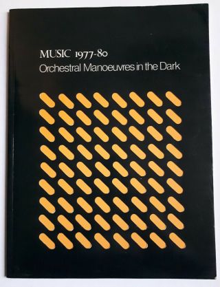 Orchestral Manoeuvres In The Dark Omd Debut Lp Sheet Music Book,  Poster Factory