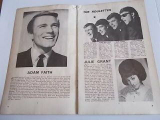 POP PARADE PROGRAMME 1964 ROLLING STONES THE HOLLIES 2