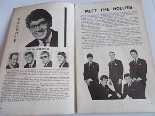 POP PARADE PROGRAMME 1964 ROLLING STONES THE HOLLIES 3