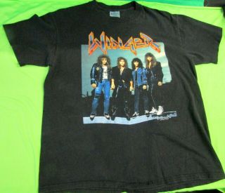 1991 Winger - World Tour 1990 - 1991 - Concert T - Shirt Xl Made In Usa