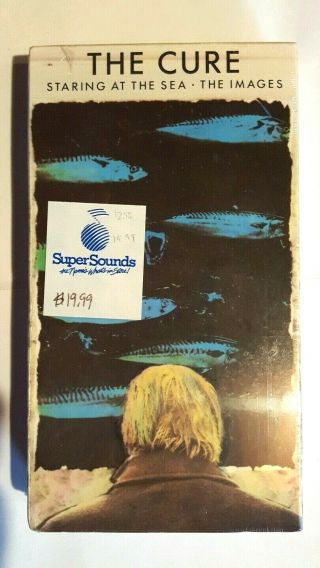 The Cure Vhs Staring At The Sea The Images Live Concert Oop Rare