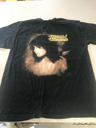 Vtg Vintage 1992 Ozzy Osbourne No More Tears Concert Tour T - Shirt Sz Large