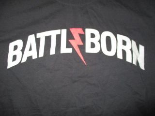 2012 The Killers " Battle Born " Concert Tour (med) T - Shirt Brandon Flower