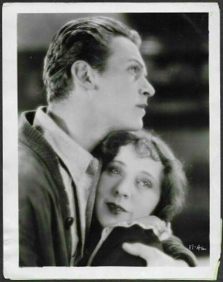 Douglas Fairbanks Jr.  1920s Movie Promo Portrait Photo Jobyna Halston