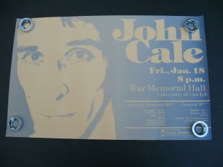John Cale Concert Pomo Posters - 2 Quantity