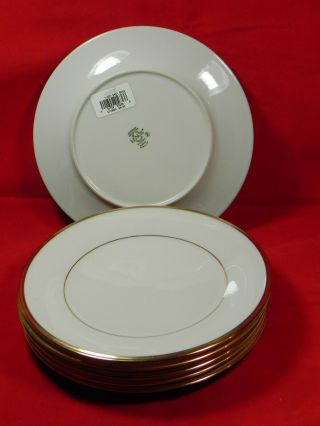 Set Of 6 Lenox Eternal Ivory 8 1/8 " Salad Plates Dimension 1866