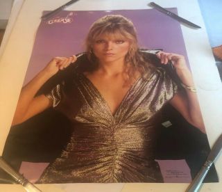 Vintage 1982 Michelle Grease 2 Promotional Poster Nm