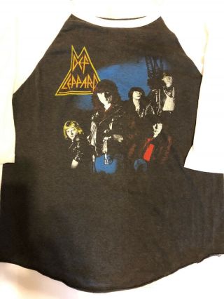 Def Leppard Pyromania Vintage 1983 Tour Tshirt Rare Only 1 On Ebay Medium?