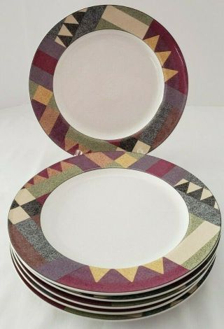 Studio Nova Palm Desert Dinner Plates Set Of Six 11 "