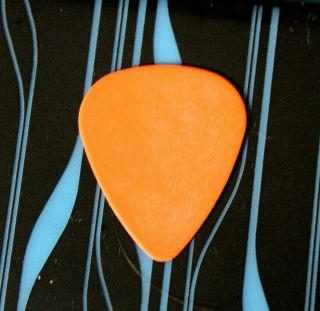 GREEN DAY // Billie Joe Armstrong Tour Guitar Pick // Orange/Black FISH 2