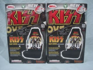 Kiss Car Seat Covers X2 Love Gun Universal Fit Gene Simmons Paul Stanley