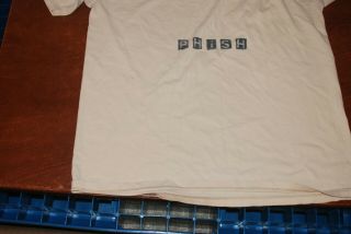 Vtg Vintage Phish Shirt 1995 XL Shirt 2 Sided Multimedia Art Joe Elrod? 5