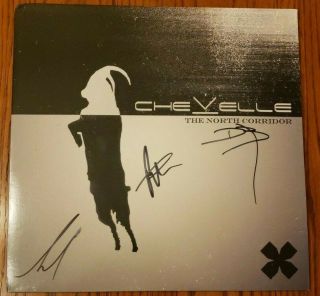 Chevelle The North Corridor Autographed Signed Lp Record Vinyl