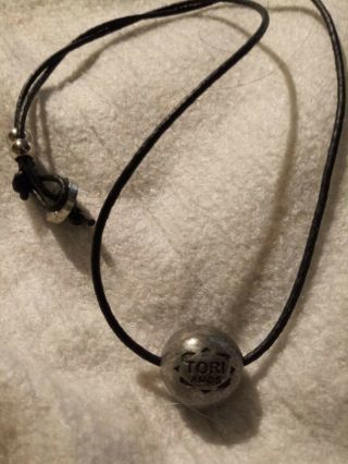 Tori Amos Official Strange Little Girl Tour Necklace,  2001,  Ball Design