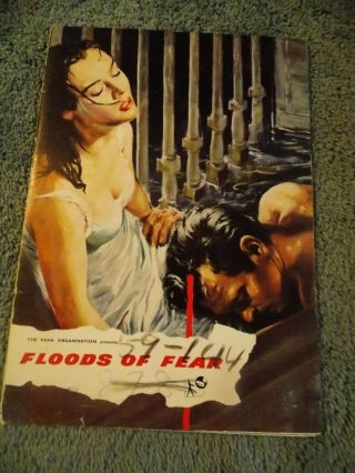 Floods Of Fear (1958) Howard Keel Pressbook