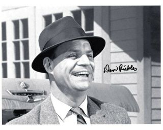 Don Rickles Signed The Andy Griffith Show 8x10 W/ Fantastic B/w Closeup