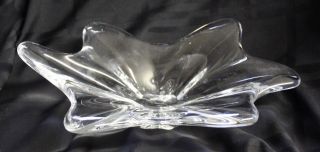 Baccarat Crystal Form Shaped Bowl