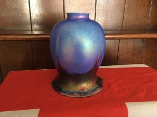 John Ditchfield Iridescent Glass Lamp Shade Art Nouveau Style Glasform