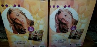 2 Official Britney Spears Bear Bears With CD CDS Collectible 5