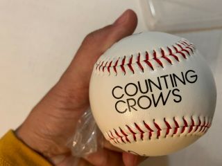 Counting Crows Signed Baseball Rock N Roll Triple Play
