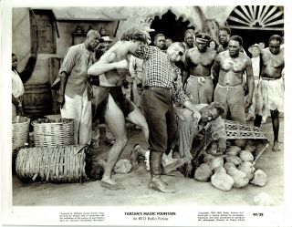 8”x10” B&w Still,  Tarzan’s Magic Fountain (1949) 31 Lex Barker