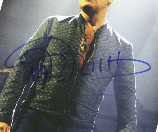 Morrissey autographed concert poster Steven Patrick Morrissey,  Smiths 2