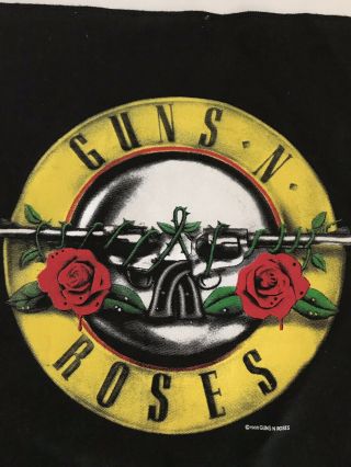 Vintage Guns N Roses Backpatch 1988