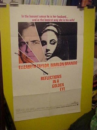 Rare " Reflections In A Golden Eye " Folded One Sheet