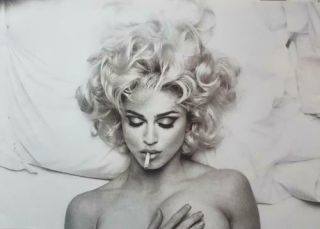 Madonna Bad Girl Uk Poster Promo 32 X 23 1993