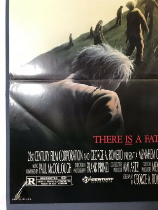 NIGHT OF LIVING DEAD Movie Poster (Fine) One Sheet 1990 27x40 Horror 3224 5