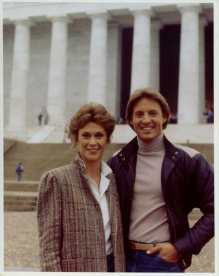 Kate Jackson Bruce Boxleitner Scarecrow And Mrs King 8x10 " Photo A874