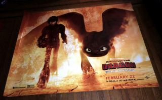How To Train Your Dragon 3 The Hidden World 5ft Subway Movie Poster 1 2019