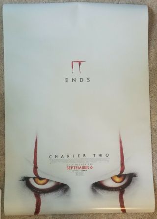 It Chapter 2 Ds Movie Poster 27 X 40 Final