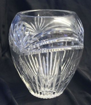Waterford " Marquis " Pattern Crystal Vase 7 1/4 "