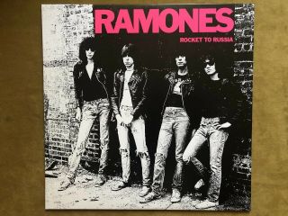 The Ramones - Rocket To Russia Lp Vinyl Album/sire Records (sr 6042) 1977
