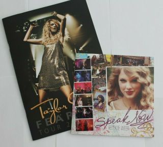 Taylor Swift Concert Book Fearless 2009/2010 And Speak Now Release Week Book