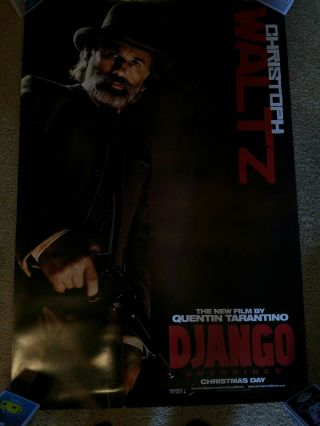 Django Unchained Great 27x40 D/s Movie Poster