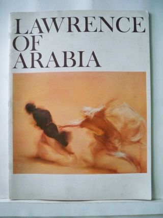 Lawrence Of Arabia Movie Souvenir Program Peter O 