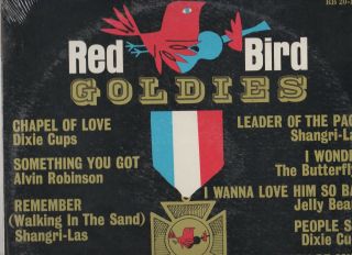 Red Bird Goldies Lp W/dixie Cups,  Shangri - Las,  Ad - Libs,  Jelly Beans & Still